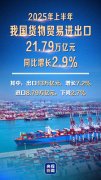 海关总署：上半年